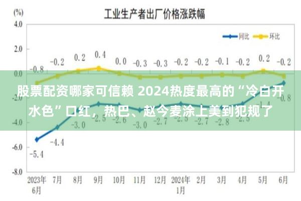 股票配资哪家可信赖 2024热度最高的“冷白开水色”口红，热巴、赵今麦涂上美到犯规了