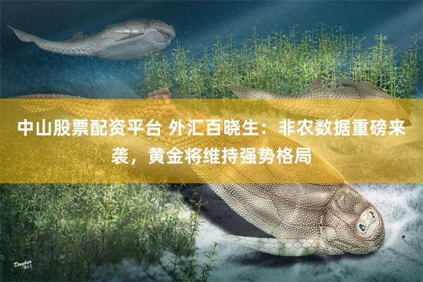 中山股票配资平台 外汇百晓生：非农数据重磅来袭，黄金将维持强势格局